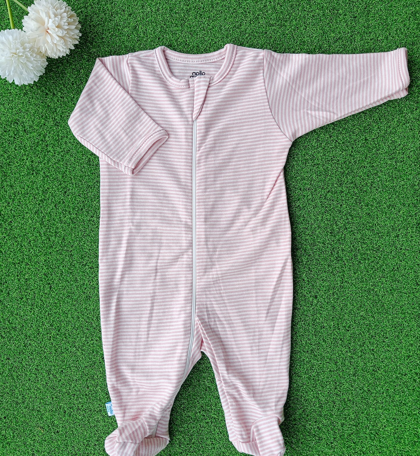 Zip Romper (size: 0-3 months)