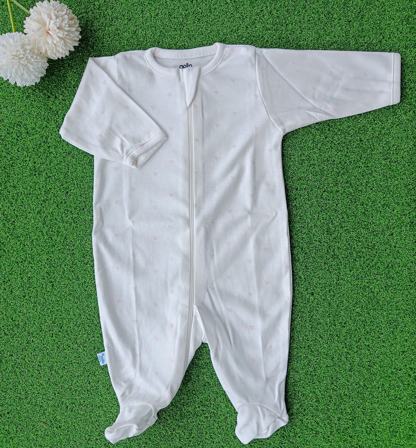 Zip Romper (size: 0-3 months)