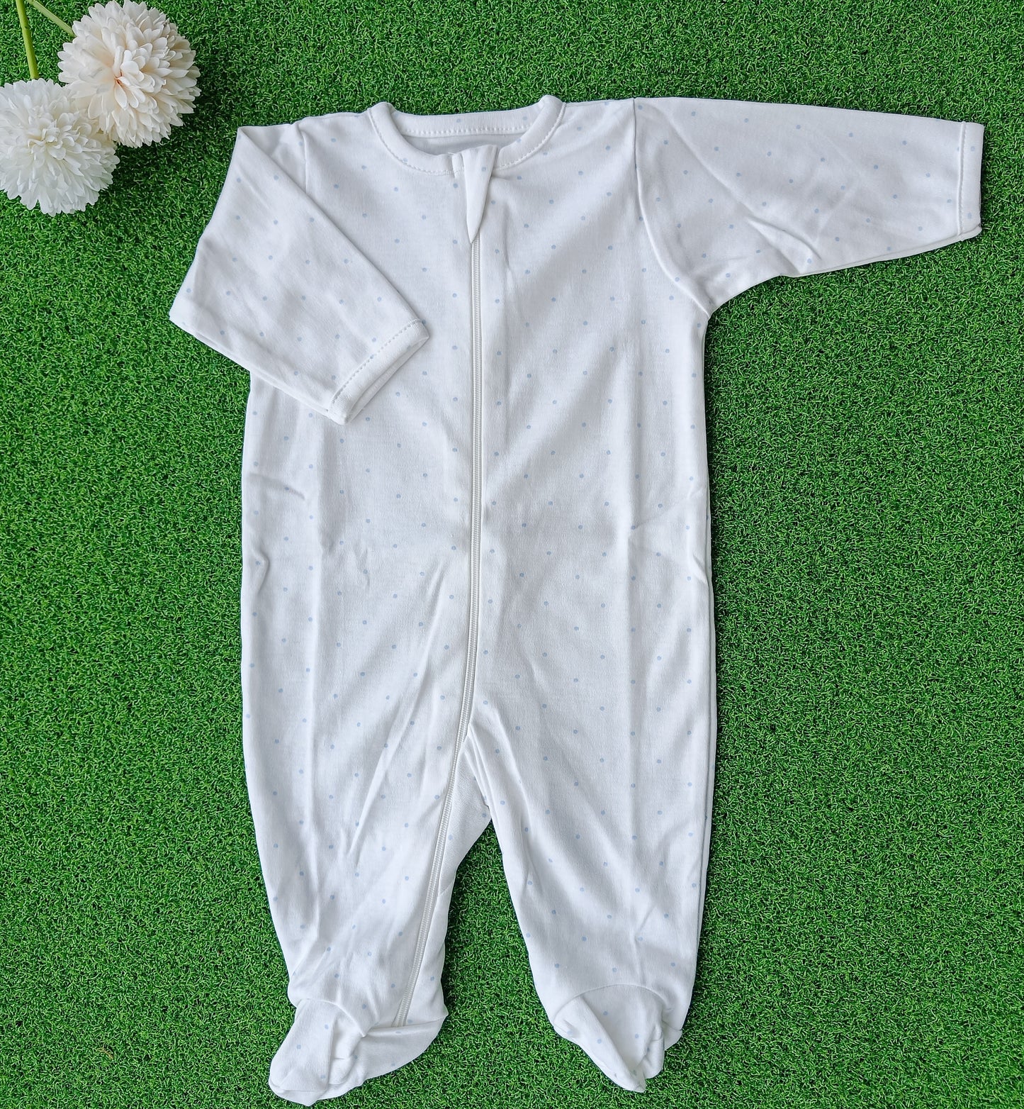 Zip Romper (size: 0-3 months)