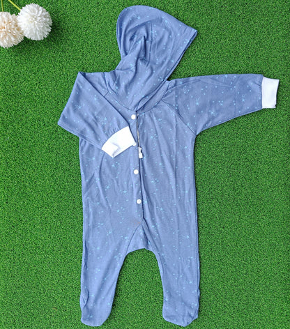 Hooded Button Romper