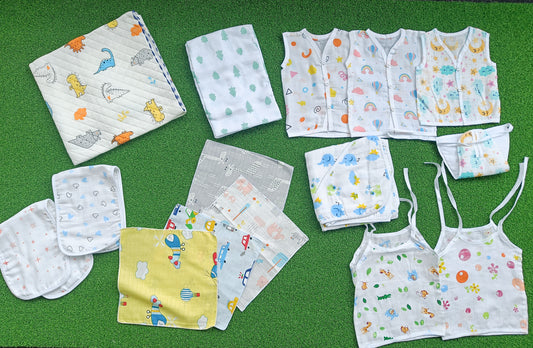 Assorted Muslin Newborn Kit