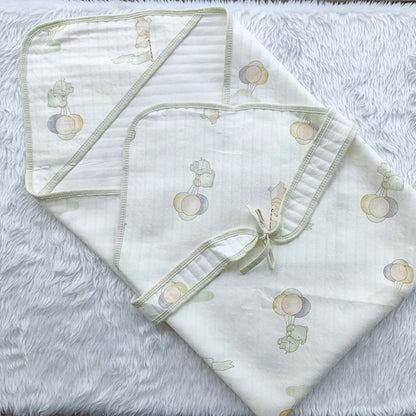 Muslin Hooded Receiving Towel